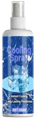 Kompakt uppfriskande spray, 100 ml nr, klibbig och lätt, mångsidig | Uppfriskande gård, sport fotboll volleyboll, vandring löpning camping och mer luft, fri utomhus universell