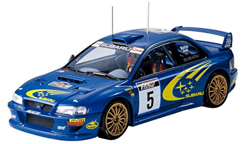 Tamiya 24218 1:24 Subaru Impreza WRC '99, Modellbausatz,Plastikbausatz, Bausatz zum Zusammenbauen, detaillierte Nachbildung, Unlackiert