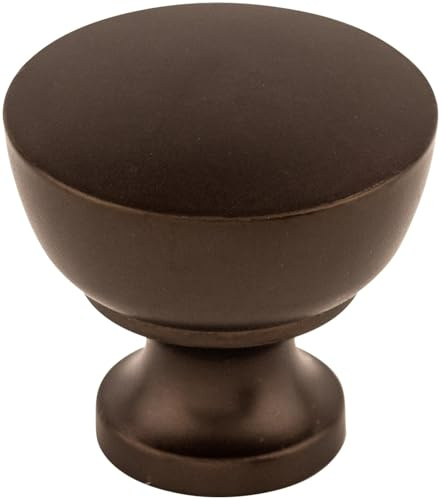 Top Knobs M1200 Dakota Collection 1-1/4 Bergen Knob, Oil Rubbed Bronze