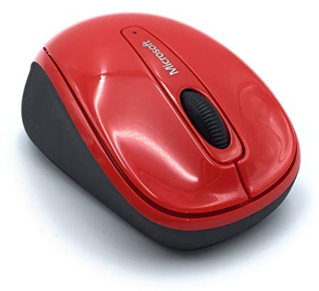 Microsoft Wireless Mobile Mouse 3500 - Flame Red Gloss