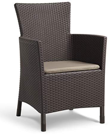 Keter Iowa – Gartensessel 79x21x60 cm braun