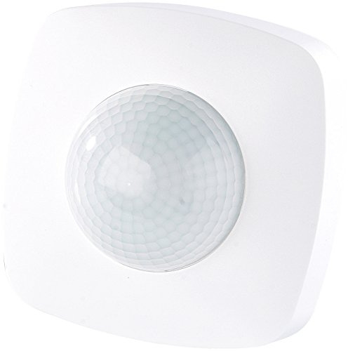 revolt Präsenzsensor: Automatischer Lichtschalter mit PIR-Präsenz-Sensor (Infrarot Schalter, Lichtschalter zeitgesteuert, Lampe mit Bewegungs Melder)