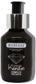 Morfose Luxury Keratin Öl Haaröl 100ml Complex Hair Care Oil Leave-in Haarpflege Treatment Haarkur für Stark beschädigtes brüchiges Haar Beauty-Produkt