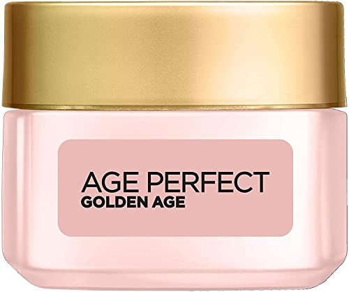 L’Oréal Paris Age Perfect Golden Age Rosy Radiant Eye Cream 50+, Target Dark Circles, Eye Contour Intensely Hydrated, Moisturised and Revitalised, Peony Native Cells, Calcium and Vitamin B3, 15ml