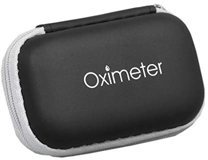 BANGNA Oximeter Etui Tragbarer Fingertip Pulsoximeter Organizer Einfach zu tragende Eva-Tasche