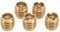 Jenngaoo 5 Pcs 3/8-16 UNC Stainless Steel Threaded Inserts | Dual-Thread Locking Nuts for Beer Tap Handles, Keg Couplers & Pub Draught Systems | Homebrew & Commercial Use