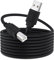 VOSGA Cable de impresora USB 2.0 de 10 m, USB 2, conectores de alta velocidad, cable de escáner USB 2.0, cable de datos tipo A macho a B macho (10 m, negro)