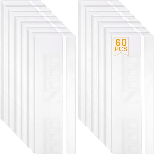 Paquet de 60 pièges Autocollants à Mouches, pièges à Mouches pour fenêtre, papiers pièges Collants à Mouches, Attrape-Mouches d'intérieur, Autocollants à Mouches pour la Maison