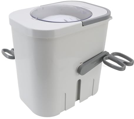 Cocoarm Manual Clothes Washer Energy Efficiency Portable Hand Crank Washing Machine, Compact Laundry Machine Construction, User-Friendly Design, Energy Saving,