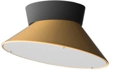 Focos murales para el hogar de 30 W, lámpara nórdica para Sala de Estar, Bar, Estudio, macarrones, Pizza, lámpara de Techo LED, luz Blanca fría, Accesorios de 6000 K.