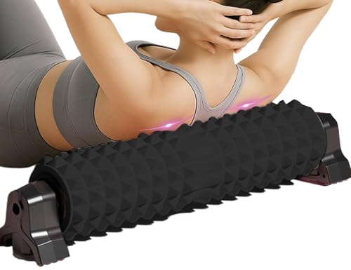 Massagerullar i skum | 58 centimeter halkfri massage | skumrulle för rygg | för kroppssträckning, återhämtning träning och djupt tyg