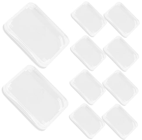Alipis Custodia Porta Schede di Memoria 100 Pezzi in Plastica PP Trasparente Scatola di Immagazzinaggio per Memoria Supporto Protettivo per Conservazione e