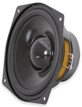 Dynavox 200mm Basslautsprecher 4 Ohm, Schwarz, 206141