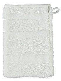 Cawö Noblesse Waschhandschuh - weiß - Größe 16x22 cm
