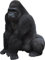 Vivid Arts Gorilla, Kunstharz Gartendeko, für Geburtstag
