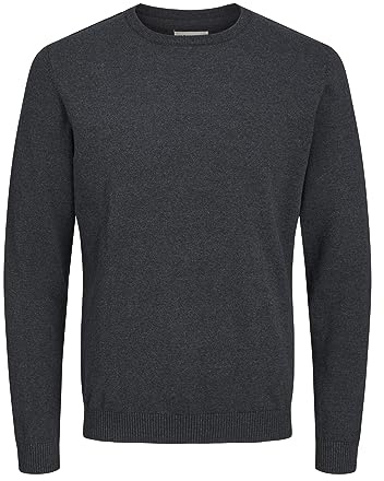 JACK & JONES herr Pullover-tröja Jjebasic Knit Crew Neck Noos