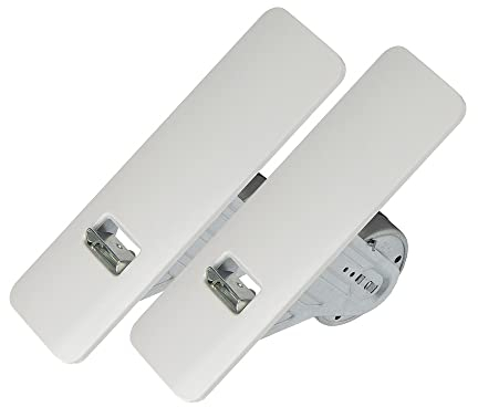 2 x Einlaß Design Gurtwickler mit Clip-Blende für 20-23 mm Unterputz Rollladen, Rolladen für Gurt 23mm Maxi