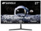 Sansui 27 Inch Monitor, IPS 100Hz Computer Monitor Full HD 1920 x 1080P with HDMI VGA Interface Eye Care Frameless 100 x 100mm VESA (ES-27X3AL, HDMI Cable Included)