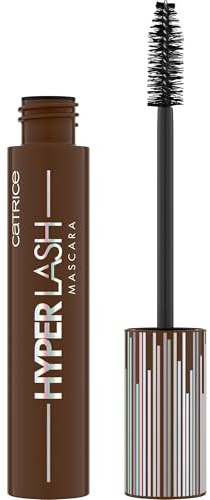 Catrice Hyper Lash Mascara 020 Speedy Brown, volume allongeant, brun, brosse fribre pour cils définis, looks naturels ou dramatiques, 11ml