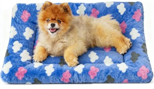 Yuqilin Hundedecke Haustier Decke für Hunde Katzen 70 x 50 cm maschinenwaschbar Flauschig Hundebett Kleine Hundekissen Mittelgroße Hunde Waschbar Hund Doppellagig Katzen Decke Kuscheldecke Katze