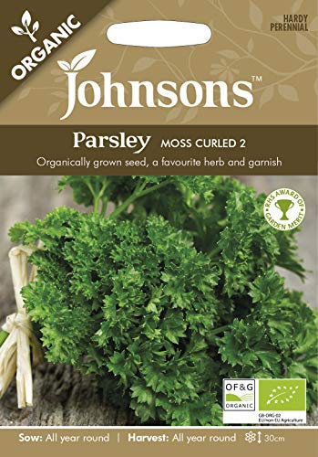 Johnsons Seeds - Pictorial Pack - Herb - Parsley Moss Curled 2 (Organic) - 500 Seeds
