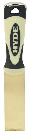 Hyde Tool 06081 1-1/4-Inch Stiff Brass Scraper