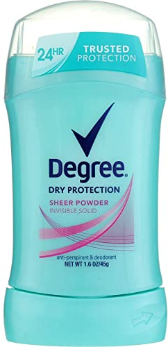 Degree Deodorant 1,6 uns womens Sheer pulver (2 st)