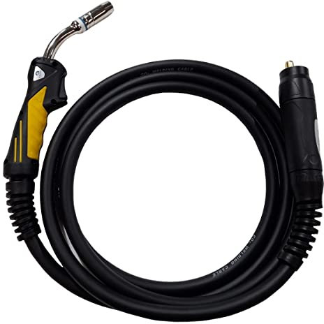MB25 MIG Welding Torch Lance 25AK FIT Gas GASLESS 4M Cable w/Tips (Torch + 0.8mm Tips)