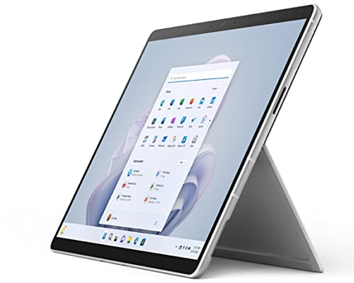 Microsoft Surface Pro 9 - Wifi Ordinateur Portable (Windows 11, écran tactile 13'', 8 Go RAM, 256 Go SSD, Intel EVO Core i5) Platine