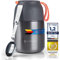 Dimono® Thermobehälter Warmhaltebehälter; Lunch-Box To-Go Lebensmittelbehälter Essensbehälter Speisegefäß aus Edelstahl (500 ml)
