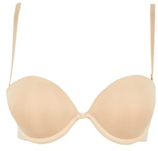 DeFacto Bralette Spitze für Damen - Damen BH Weich und Atmungsaktiv Bra BEIGE,75/B