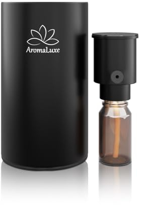 Difusor de aceites esenciales recargable – Aromaterapia profesional inalámbrico para coche, hogar, oficina, portátil, eficiente y de diseño moderno