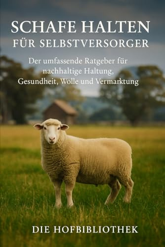 Schafe Halten für Selbstversorger: Nachhaltige Haltung, Gesundheit, Wolle & Vermarktung – Der praktische Ratgeber für Hobbybauern & Einsteiger