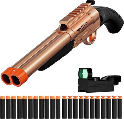 foam dart blaster hagelgevär för åldrarna 14+ mjuka skumbulltpistoler med 40 skumpilar