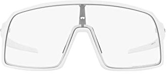 Oakley Herren Oo9406 Sutro Sonnenbrille, Mattweiß/Transparent bis Schwarz, Photochrom, 37 mm