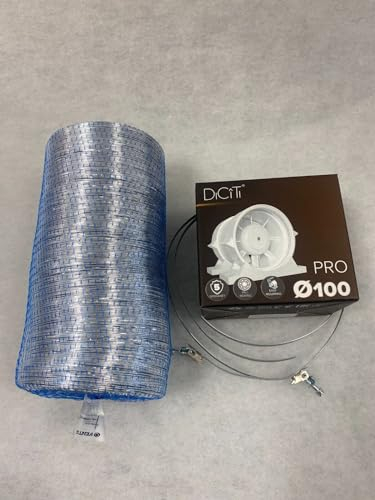 Klima Set 110m³/h Abluft AKF Lüfter Grow Ø100