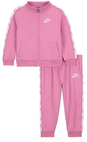 Nike Full Zip Set With Logo Tap per bambini Magic Flamingo 6/7 anni