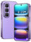LatsYrs 4G mini Smartphone Unlocked with 4.0 inch HD Display, 3GB RAM+32GB ROM,Dual SIM Dual Camera,Android 10.0,Wifi,Bluetooth,FM,GPS Pocket Phone (Purple)