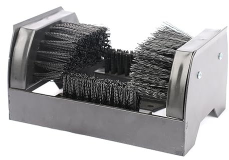 COYEUX Raschietto per Stivali da Esterno, pulisci Scarpe da Esterno, fissabile al Pavimento, per Rimuovere Sporco, Fango, Neve e incrostazioni, per Interni ed Esterni