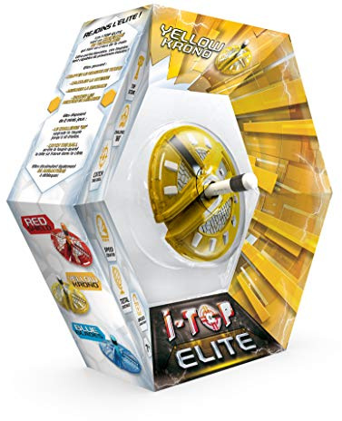 Goliath - ITOP Elite Chrono Warp Jaune - toupie élétronique - à partir de 7 ans