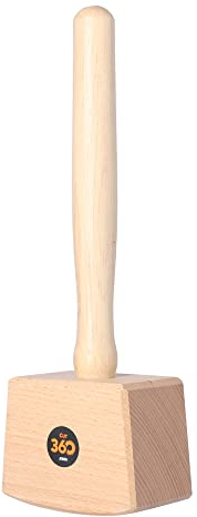 Schreinerklüpfel Rotbuche ovaler Eschestiel 65x105mm 450g optimal im Einsatz wer mit Holz arbeitet, wie Tischler, Zimmerer, Heimwerker und Anwender Made in Germany (Hessen)