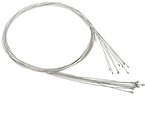 SUNGOOYUE Cable de Cambio de Cable de Cambio Trasero de Bicicleta 10pcs Cables de Cambio de Bicicleta de Carretera y montaña de Acero Inoxidable