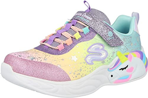Skechers Unicorn Charmer - Twilight Dream 302681N-PRMT, Girl Sneakers,Sports Shoes, Multicolour, 25 EU