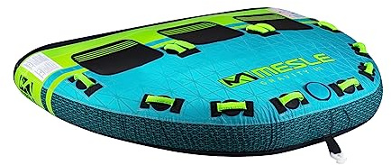 Mesle Funtube Gravity, 2-3 Personen Tube Wassersport, Wasserreifen aufblasbar, Towable Tube für Kinder & Erwachsene, Schleppring für Boot & Jetski, Wasserring zum Ziehen