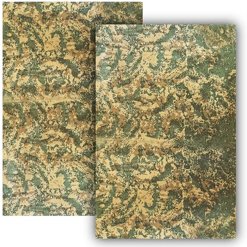 Gesar Fogli 100 x 70 cm Carta Roccia per Presepe - Altissima Qualità di Carta Presepe Roccia o Terra - Modellabile - Sfondo Presepi Montagna Roccia - Prodotto in Italia (Confezione da 4)