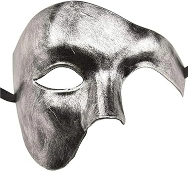 FonHNDG Festmasker 1 st sminkmask för män för kläder