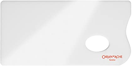 Caran d'Ache Künstler-Palette Plexiglas Weiß 26 x 13 mm