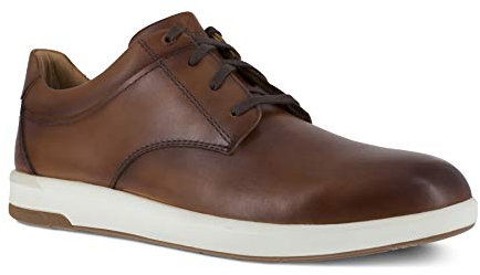 Florsheim Crossover Steel Toe Low Oxford Men's Oxford, 10 D(M) US, Cognac
