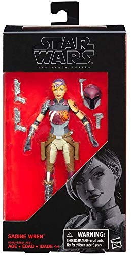 Star Wars The Black Series Sabine Wren Action Figure, 6