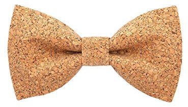 WANYING Hommes Nœud Papillon le liège Grains de Bois Déjà Liée Réglable pour Gentleman Casual Formel Cérémonie du Mariage Fête Affaires
